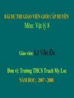 Bai soan GV gioi cap huyen