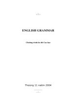 Đề cương ôn tập thi Cao học