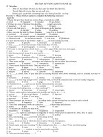 Vocabulary (unit 11+12)