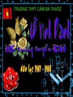 Vinh danh HSDĐH 2008