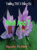 hình học 7 tiết