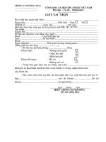 Giay xac nhan mien giam tien....