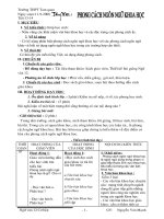 Phong cách ngôn ngữ khoa học (tiết 13-14)