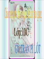 Phương trình tham số của đường thẳng