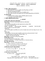 giáo án 11 chương 9