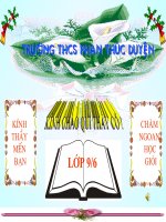 ÔN TẬP CHƯƠNG I HÌNH