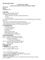 tự chọn ĐS 8- Giải BT lập PT