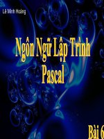 Lập trình Pascal - P2