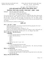 GIẢI BÓNG BÀN TRƯỜNG TÔI 26/3/09