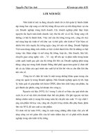 Tổ chức kế toán nguyên vật liệu tại công ty cổ phần dụng cụ cơ khí xuất khẩu