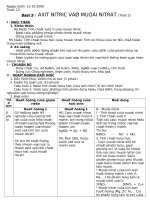 Hóa 11 CB tiết 15