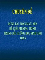 chuyên đề HSG