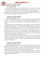 Cảm xúc 20/11 (HS đọc tại trường)