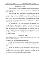 Đổi mới PP dạy Văn