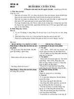 Tiết 89 - 90 Buổi học cuối cùng