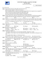 Đề thi thu ĐH 2008