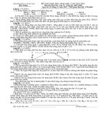 De HSG tan yen I - dao nhien huong