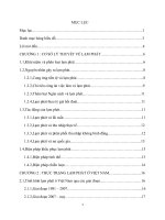 Vấn đề lạm phát ở Việt Nam