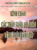 hình học K.G: Tiết 55