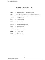 Định hướng phát triển trong thời gian tới của ngân hàng Đầu tư và Phát triển Việt Nam chi nhánh Ba Đình