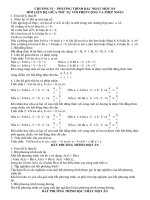 Ôn tập Chương IV ĐS 8