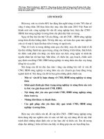 Các giải pháp chủ yếu thúc đẩy quá trình CNH, HĐH nông nghiệp và nông thôn.