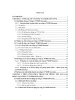 Hoàn thiện hệ thống thù lao lao động tại Công ty TNHH Giovanni