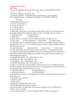 Chương 1 SBT Hoa hoc 12 CB