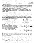 Đề thi HSG Vật lý 12 Trường THPT Quỳ Hợp2