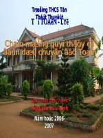 Hệ thức viet Đại Số 9 tiết 57