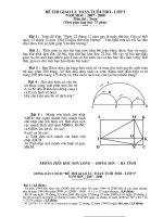 De thi va Dap an HSG mon Toan 5