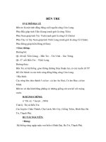 Một số thông tin về Bến Tre