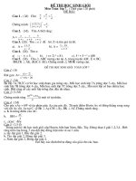 Đề thi HSG lớp 7