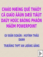 pt dường thẳng-giáo án powerpoint