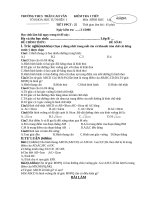 ĐỀ KT 1TIẾT HÌNH 8 KÌ 1 NH 08-09