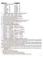 11CB UNIT 13 -3 TEST