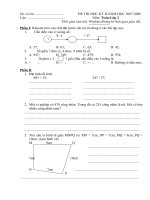Đề thi học kì 2, 07-08, toán 2