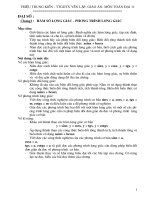 Giáo án đại số 11 CB