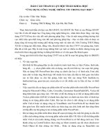 HOI THAO UNG DUNG CNTT