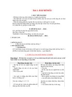 Giáo Án Sinh học 8