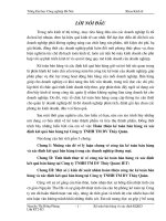 Hoàn thiện kế toán bán hàng và xác định kết quả bán hàng tại công ty TNHH TM DV Thủy Quân