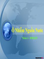 Ô nhiễm nước