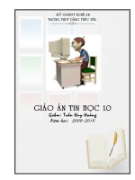 Giáo án toàn tập