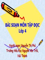 Tập đọc 4 - Trung thu độc lập