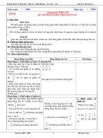 Giáo Án Chương III Số học 6