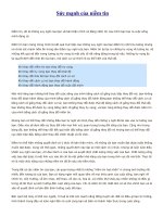 Sức mạnh của niềm tin