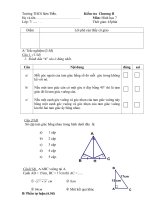 Đề thi chương 2 hình học(CLE)
