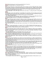 Chuyên đề bài tập luyện thi đại học 2