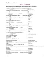 MOCK TEST 1