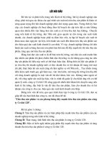 “Tiêu thụ sản phẩm và các phương hướng đẩy mạnh tiêu thụ sản phẩm của công ty Cơ khí 120